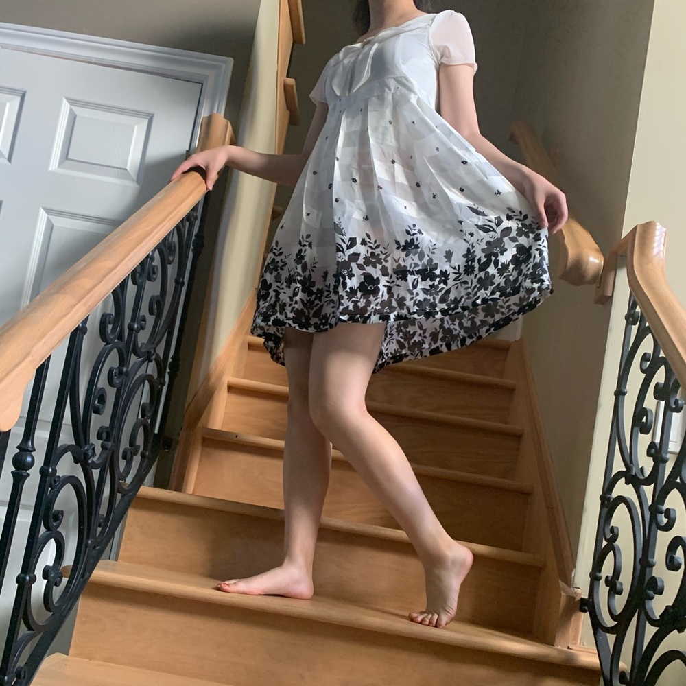 Girls Floral Garden Fairy Dress